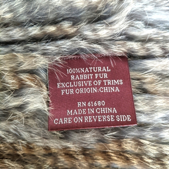 525 America real fur vest, size M - Picture 5 of 5